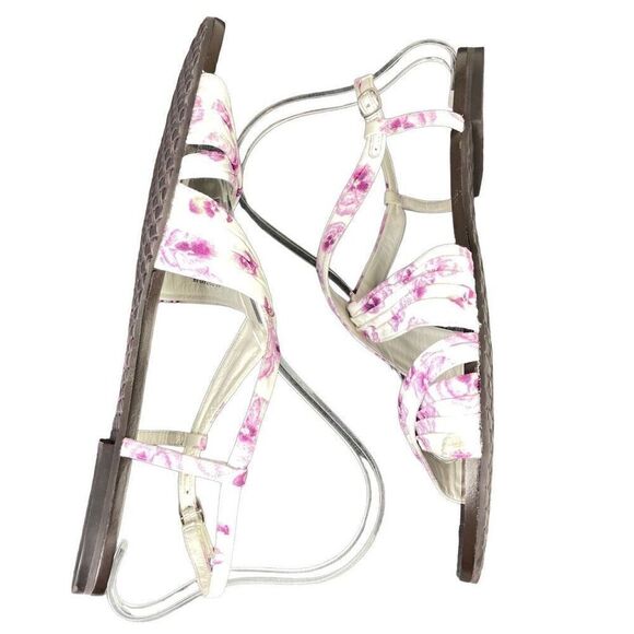 Cole Haan Cara Floral Strappy Flat Strappy Sandals Size 9B - Picture 3 of 8
